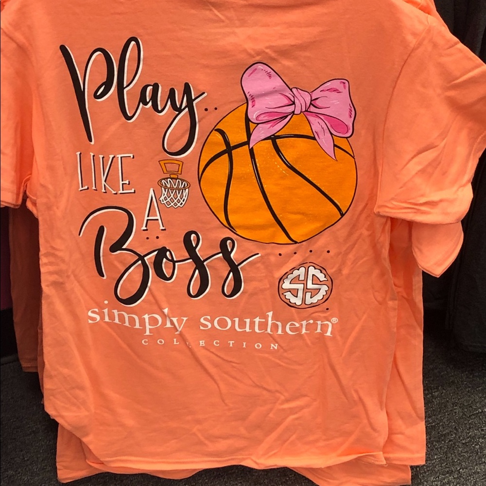 Simply southern basketball T-shirt